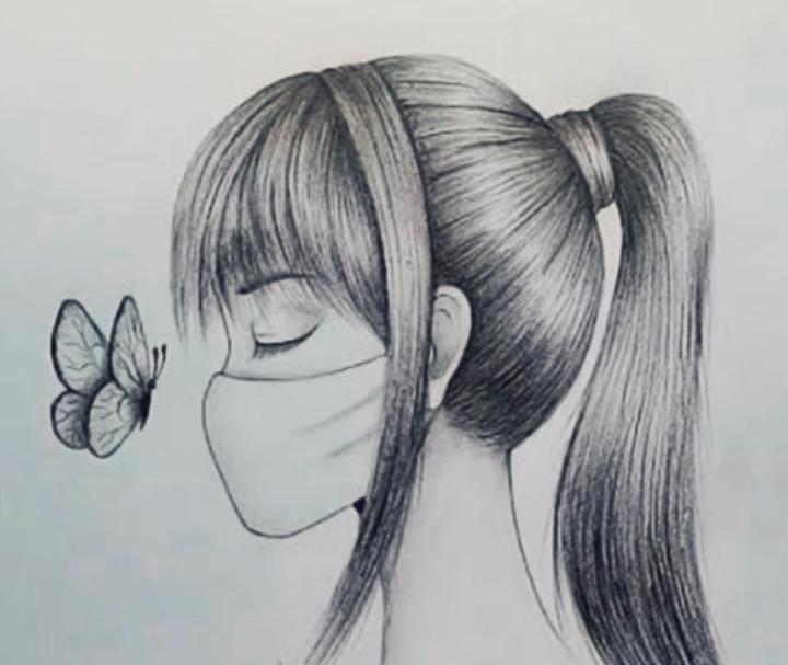 Cute Girl Drawing with Pencil || How to draw a Beautiful Girl-saigonsouth.com.vn